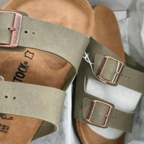 Birkenstock Arizona Sandals – Olive Green - Picture 5 of 6